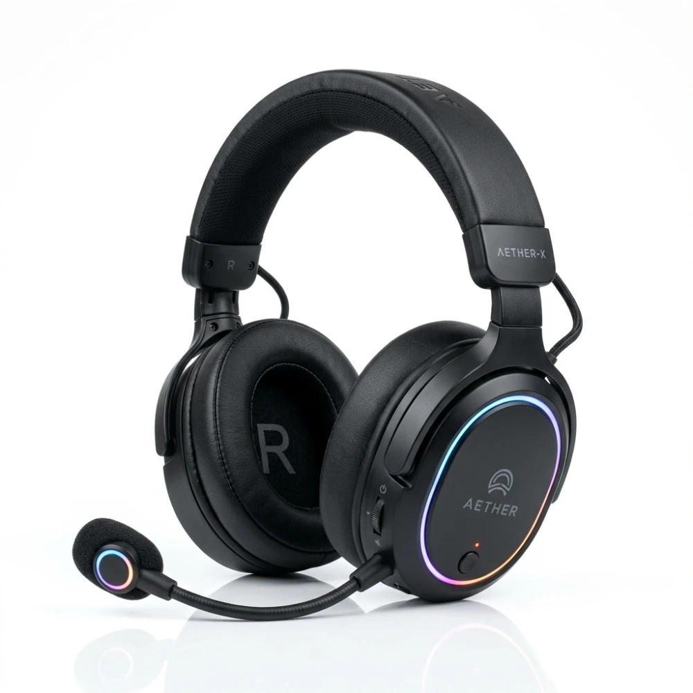 Headset Gamer 7.1 Surround Wireless RGB Pro