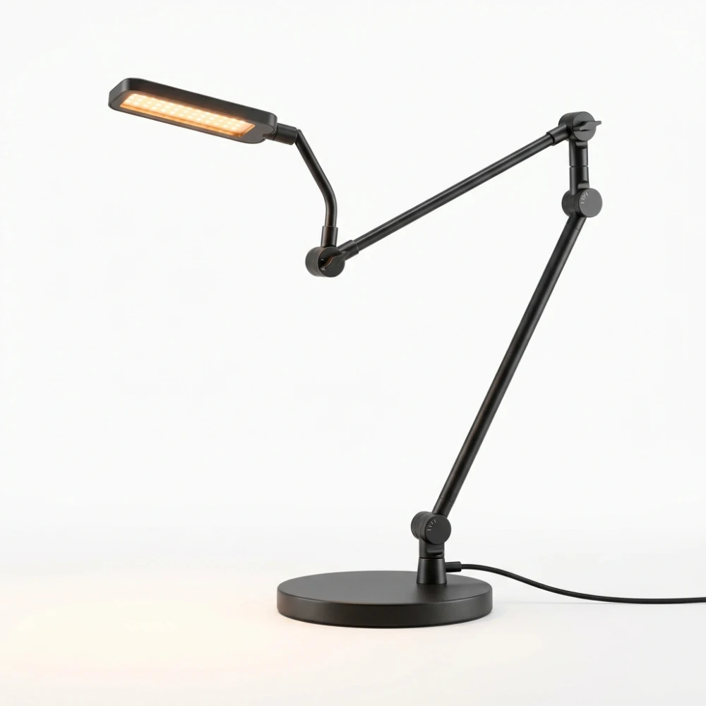 Luminária Articulada de Mesa Minimalista LED