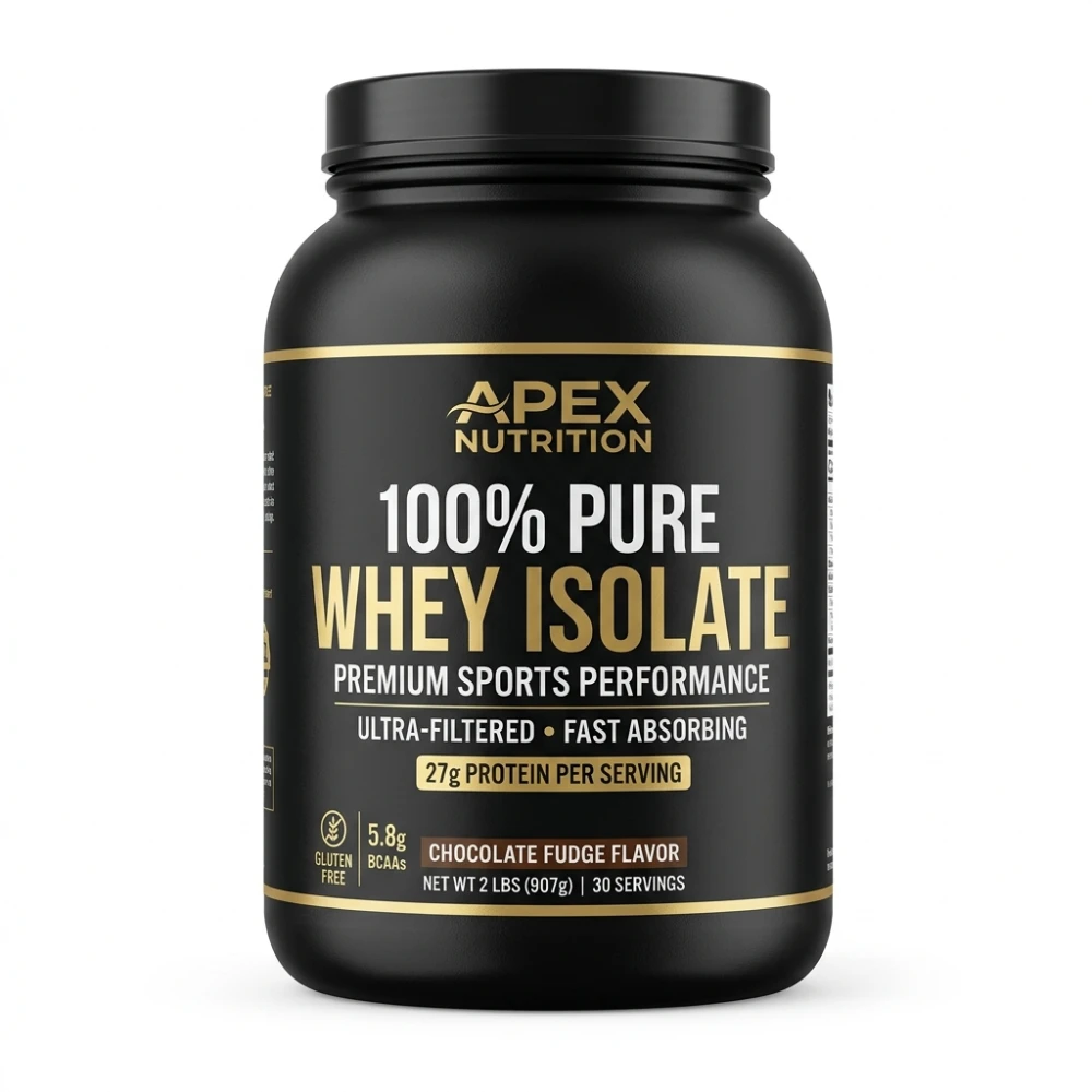 100% Pure Whey Isolate Protein 900g Baunilha